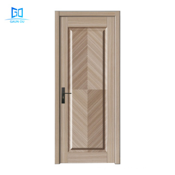 Proveedor de porcelana puertas de alta calidad Puertos de chapa de madera Puertas de dormitorio Interior de madera GO-FG4